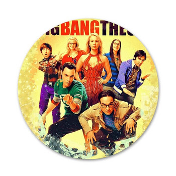 Bazinga The Big Bang Theory Badge Καρφίτσα Καρφίτσα Αξεσουάρ για Ρούχα Δώρο Σακίδιο πλάτης Διακόσμηση 58mm