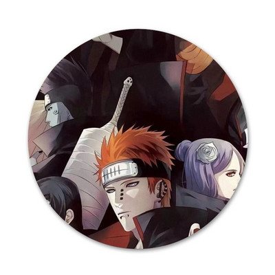 Akatsuki Pain Itachi prossnõel Cosplay märk Aksessuaarid riiete jaoks seljakoti kaunistus kingitus