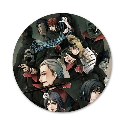 Akatsuki Pain Itachi prossnõel Cosplay märk Aksessuaarid riiete jaoks seljakoti kaunistus kingitus