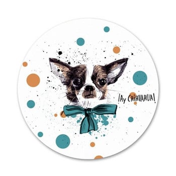 Νέα άφιξη I Love My Chihuahua Dog Badge καρφίτσα καρφίτσα Αξεσουάρ για ρούχα Δώρο διακόσμηση σακιδίου πλάτης