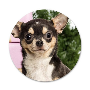 Ново пристигане I Love My Chihuahua Dog Значка Брошка Игла Аксесоари за дрехи Раница Декорация подарък