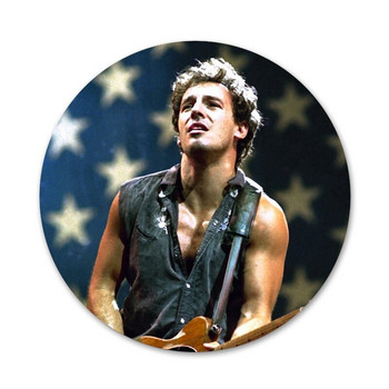 58 mm Bruce Springsteen Thunder Road Badge Brooch Pin Аксесоари за дрехи Раница Декорация подарък