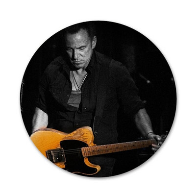58 χιλιοστά Bruce Springsteen Thunder Road Badge καρφίτσα καρφίτσα Αξεσουάρ για ρούχα Δώρο διακόσμηση σακιδίου πλάτης