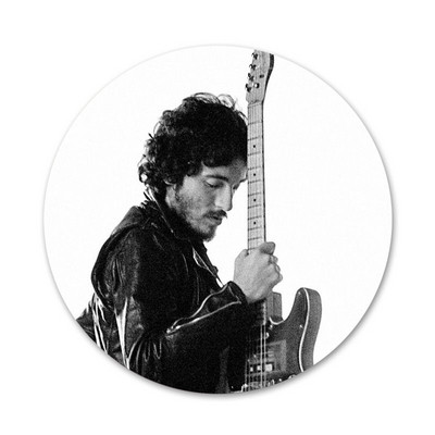 58 χιλιοστά Bruce Springsteen Thunder Road Badge καρφίτσα καρφίτσα Αξεσουάρ για ρούχα Δώρο διακόσμηση σακιδίου πλάτης