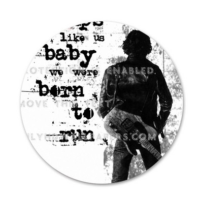 58 χιλιοστά Bruce Springsteen Thunder Road Badge καρφίτσα καρφίτσα Αξεσουάρ για ρούχα Δώρο διακόσμηση σακιδίου πλάτης