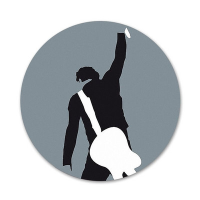 58 χιλιοστά Bruce Springsteen Thunder Road Badge καρφίτσα καρφίτσα Αξεσουάρ για ρούχα Δώρο διακόσμηση σακιδίου πλάτης