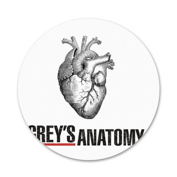 American TV Grays Anatomy Badge Brooch Pin Аксесоари за дрехи Раница Декорация подарък