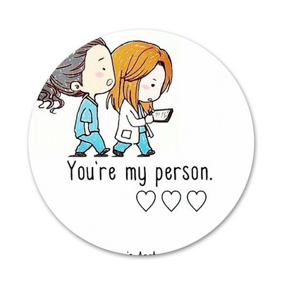 American TV Grays Anatomy Bedge Broš Igla Dodaci za odjeću Ruksak Dekoracija dar