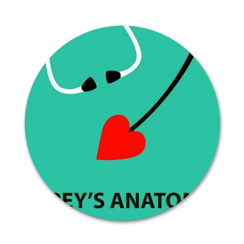 American TV Greys Anatomy Badge Καρφίτσα Αξεσουάρ καρφίτσας για ρούχα Δώρο Δώρο για σακίδιο πλάτης
