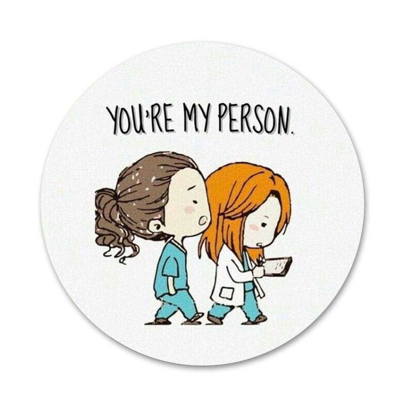 American TV Greys Anatomy Badge Καρφίτσα Αξεσουάρ καρφίτσας για ρούχα Δώρο Δώρο για σακίδιο πλάτης