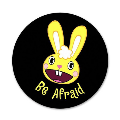 Happy Tree Friends broš igla Cosplay značka Dodaci za odjeću Ruksak Dekoracija Poklon 58 mm