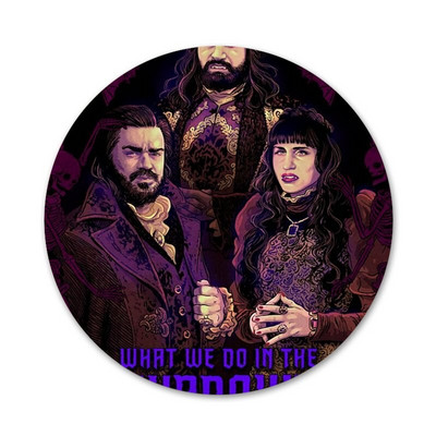 Mida me varjus teeme Prossinõel Cosplay märk Aksessuaarid riietele Seljakoti kaunistus Kingitus 58 mm