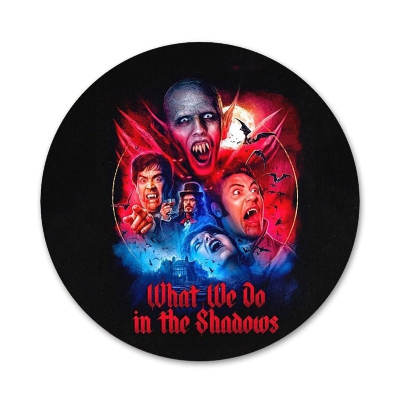 Mida me varjus teeme Prossinõel Cosplay märk Aksessuaarid riietele Seljakoti kaunistus Kingitus 58 mm