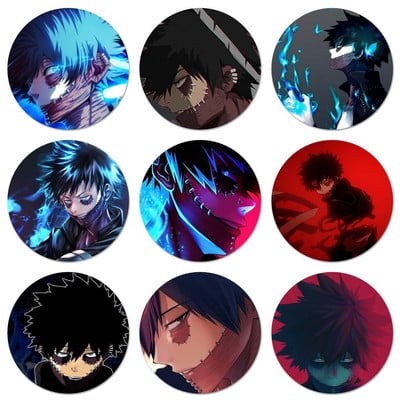 58mm Dabi My Hero Academia anime Badge καρφίτσα καρφίτσα Αξεσουάρ για ρούχα Δώρο διακόσμηση σακιδίου πλάτης