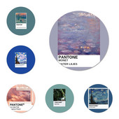 Vingate Vincent Van Gogh Icoane Pantone Ace Insignă Decorare Broșe Insigne metalice pentru haine Decorare rucsac