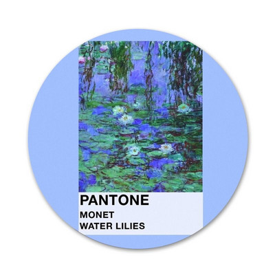 Vingate Vincent Van Gogh Icoane Pantone Ace Insignă Decorare Broșe Insigne metalice pentru haine Decorare rucsac