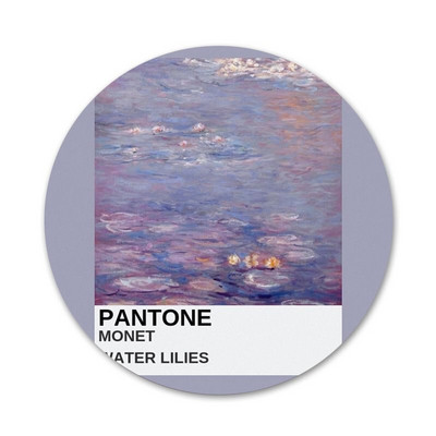Vingate Vincent Van Gogh Icoane Pantone Ace Insignă Decorare Broșe Insigne metalice pentru haine Decorare rucsac