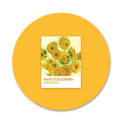 Vingate Vincent Van Gogh Icoane Pantone Ace Insignă Decorare Broșe Insigne metalice pentru haine Decorare rucsac