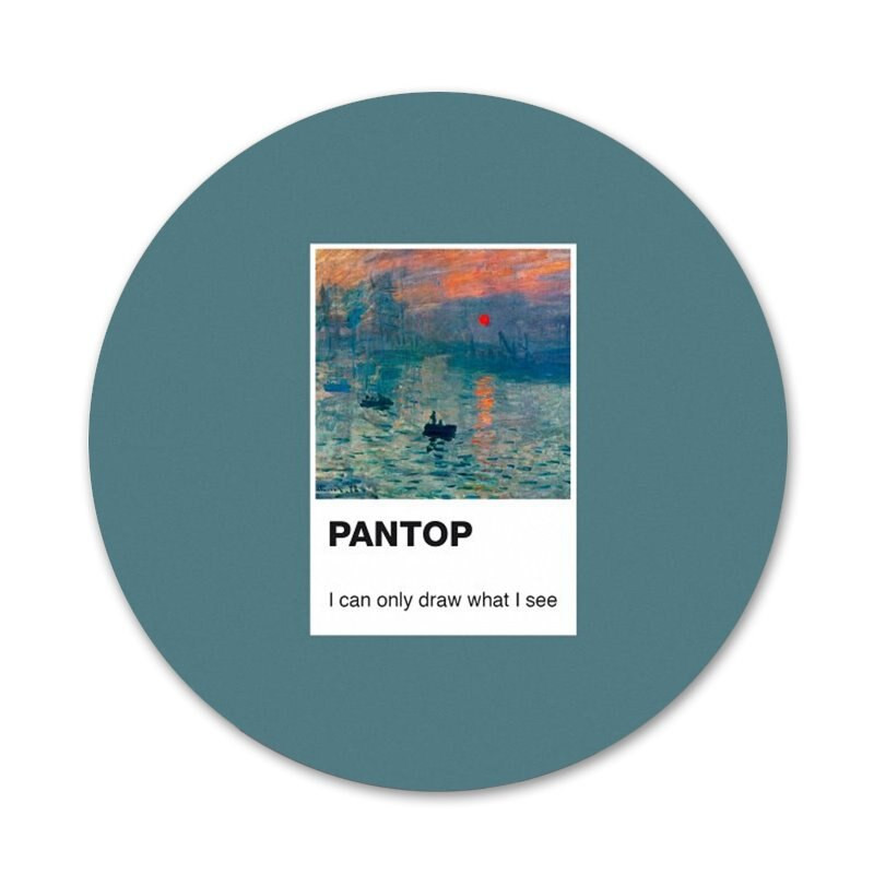 Vingate Vincent Van Gogh Icoane Pantone Ace Insignă Decorare Broșe Insigne metalice pentru haine Decorare rucsac