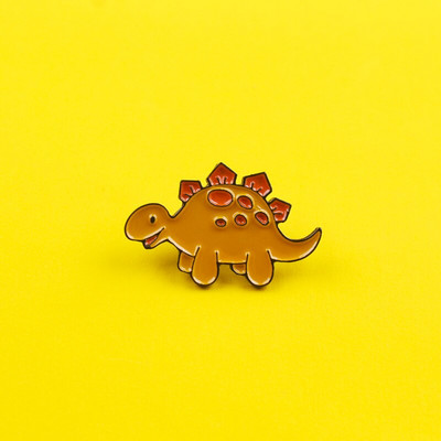 Slatki dinosaurusi, emajlirana igla, crtić, prilagođeni smiješni broševi sa životinjama, torba, igla za rever, značka, biljni nakit, poklon za djecu