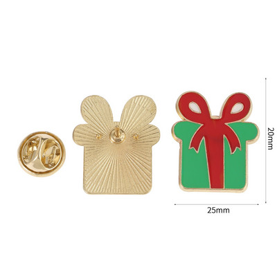 Χριστουγεννιάτικο σμάλτο καρφίτσα Άγιος Βασίλης Καμπάνες Άλκες Χιονάνθρωπος Χριστουγεννιάτικο δέντρο Μεταλλικές καρφίτσες Σήματα για γυναίκες Άνδρες Παιδικά δώρα Χριστουγεννιάτικο πάρτι