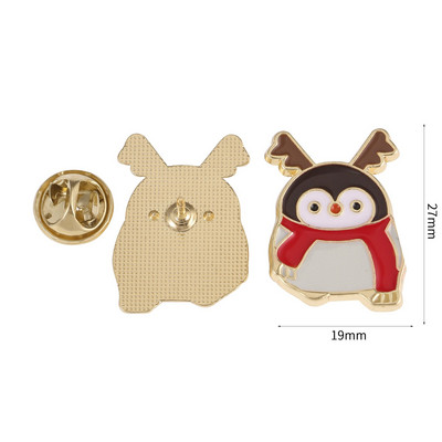 Χριστουγεννιάτικο σμάλτο καρφίτσα Άγιος Βασίλης Καμπάνες Άλκες Χιονάνθρωπος Χριστουγεννιάτικο δέντρο Μεταλλικές καρφίτσες Σήματα για γυναίκες Άνδρες Παιδικά δώρα Χριστουγεννιάτικο πάρτι