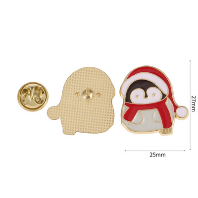 Χριστουγεννιάτικο σμάλτο καρφίτσα Άγιος Βασίλης Καμπάνες Άλκες Χιονάνθρωπος Χριστουγεννιάτικο δέντρο Μεταλλικές καρφίτσες Σήματα για γυναίκες Άνδρες Παιδικά δώρα Χριστουγεννιάτικο πάρτι