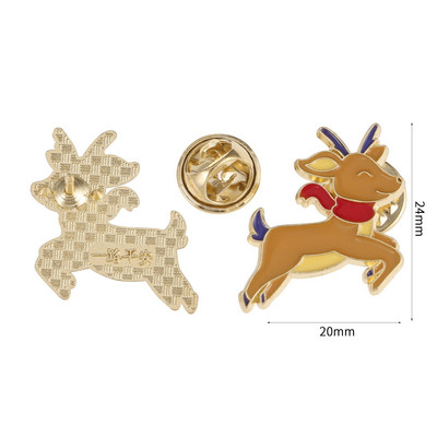 Χριστουγεννιάτικο σμάλτο καρφίτσα Άγιος Βασίλης Καμπάνες Άλκες Χιονάνθρωπος Χριστουγεννιάτικο δέντρο Μεταλλικές καρφίτσες Σήματα για γυναίκες Άνδρες Παιδικά δώρα Χριστουγεννιάτικο πάρτι