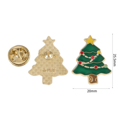 Χριστουγεννιάτικο σμάλτο καρφίτσα Άγιος Βασίλης Καμπάνες Άλκες Χιονάνθρωπος Χριστουγεννιάτικο δέντρο Μεταλλικές καρφίτσες Σήματα για γυναίκες Άνδρες Παιδικά δώρα Χριστουγεννιάτικο πάρτι