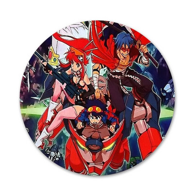 Tengen Toppa Gurren Lagann Badge καρφίτσα Αξεσουάρ για ρούχα Δώρο διακόσμηση σακίδιο πλάτης