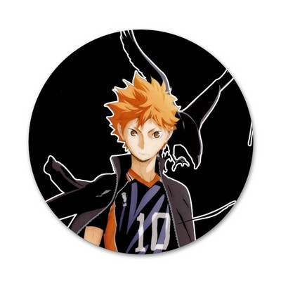 Anime haikyuu MSBY Volleyball Badge καρφίτσα καρφίτσα Αξεσουάρ για ρούχα Δώρο διακόσμηση σακιδίου πλάτης