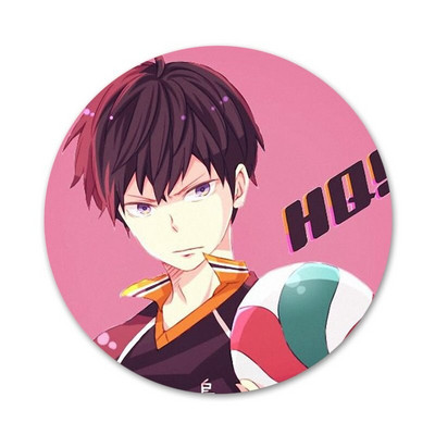 Anime haikyuu MSBY Volleyball Badge καρφίτσα καρφίτσα Αξεσουάρ για ρούχα Δώρο διακόσμηση σακιδίου πλάτης