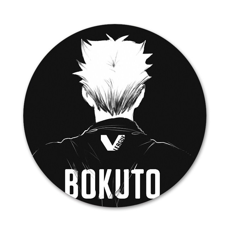 Anime haikyuu MSBY Volleyball Badge καρφίτσα καρφίτσα Αξεσουάρ για ρούχα Δώρο διακόσμηση σακιδίου πλάτης