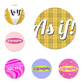 Clueless ugh as if Bedž Broš Igla Dodaci Za Odjeću Ruksak Dekoracija Poklon 58 mm