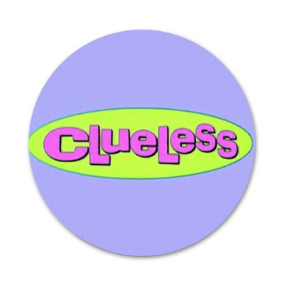 Clueless ugh as if Bedž Broš Igla Dodaci Za Odjeću Ruksak Dekoracija Poklon 58 mm