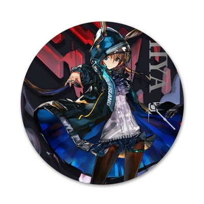 58mm Exusiai Arknights Painted Badge Καρφίτσα Αξεσουάρ για Ρούχα Δώρο Δώρο Σακίδιο πλάτης