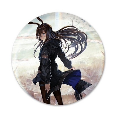 58mm Exusiai Arknights Painted Badge Καρφίτσα Αξεσουάρ για Ρούχα Δώρο Δώρο Σακίδιο πλάτης