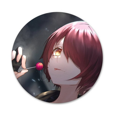 58mm Exusiai Arknights Painted Badge Καρφίτσα Αξεσουάρ για Ρούχα Δώρο Δώρο Σακίδιο πλάτης