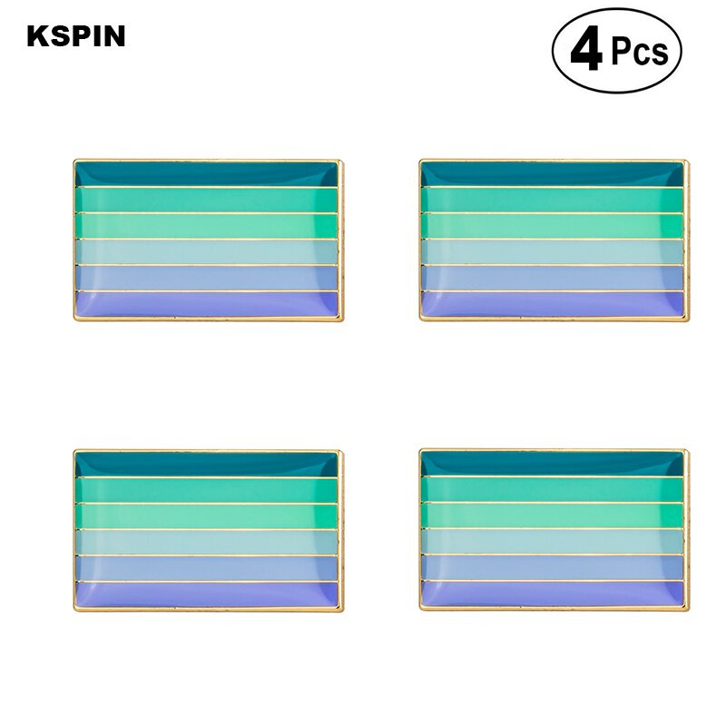 Sapphic-Pride-Sapphic-Pride-Sapphic-Pride-Ace mare pentru revere insignă pentru steagul Broșă Ace insigne 4 buc.