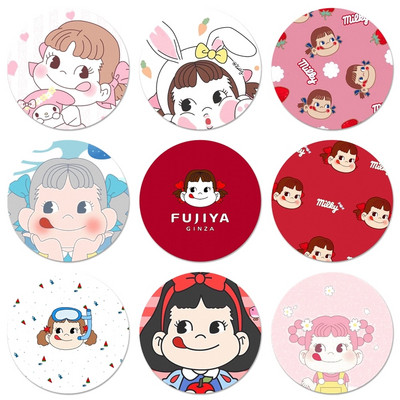 58 χιλιοστά Cartoon Fujiya Peko Milky Girl Boy Badge καρφίτσα καρφίτσα Αξεσουάρ για Ρούχα Δώρο διακόσμηση σακιδίου πλάτης