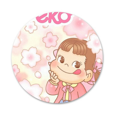 58 mm Crtić Fujiya Peko Milky Djevojčica Dječak Broš Značka Igla Dodaci za odjeću Ruksak Dekoracija poklon