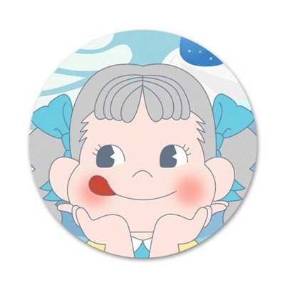 58 mm Crtić Fujiya Peko Milky Djevojčica Dječak Broš Značka Igla Dodaci za odjeću Ruksak Dekoracija poklon