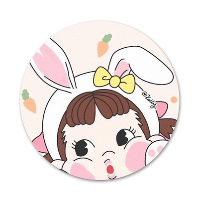 58 mm Crtić Fujiya Peko Milky Djevojčica Dječak Broš Značka Igla Dodaci za odjeću Ruksak Dekoracija poklon