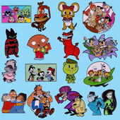 AD2094 Miela pelė Juokingas animacinis filmas Mielas karvės emalio segtukas Sagės Apykaklė Atvartas Smeigtukas Ženkliukas Gyvūnų papuošalai Dovana vaikų draugams