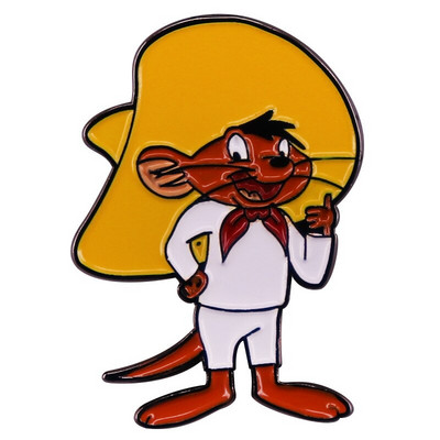 AD2094 Miela pelė Juokingas animacinis filmas Mielas karvės emalio segtukas Sagės Apykaklė Atvartas Smeigtukas Ženkliukas Gyvūnų papuošalai Dovana vaikų draugams