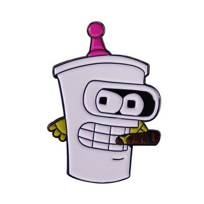 AD2094 Miela pelė Juokingas animacinis filmas Mielas karvės emalio segtukas Sagės Apykaklė Atvartas Smeigtukas Ženkliukas Gyvūnų papuošalai Dovana vaikų draugams