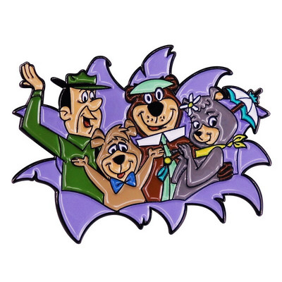 AD2094 Miela pelė Juokingas animacinis filmas Mielas karvės emalio segtukas Sagės Apykaklė Atvartas Smeigtukas Ženkliukas Gyvūnų papuošalai Dovana vaikų draugams