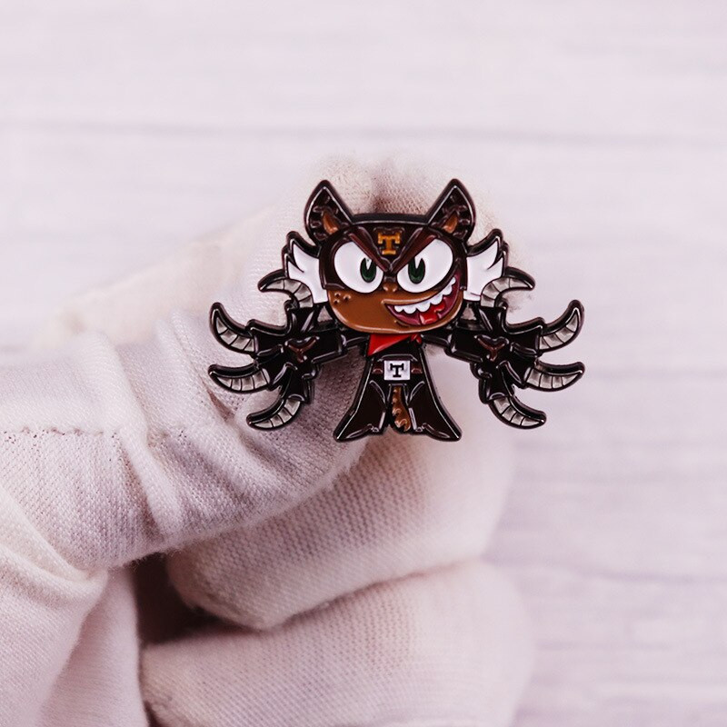 AD2094 Miela pelė Juokingas animacinis filmas Mielas karvės emalio segtukas Sagės Apykaklė Atvartas Smeigtukas Ženkliukas Gyvūnų papuošalai Dovana vaikų draugams