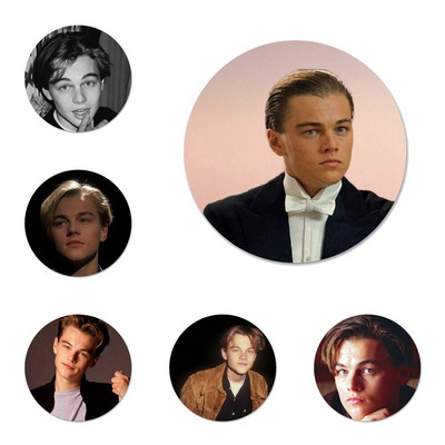 Leonardo DiCaprio Badge Καρφίτσα Αξεσουάρ καρφίτσας για ρούχα Διακόσμηση σακίδιο πλάτης δώρο 58mm