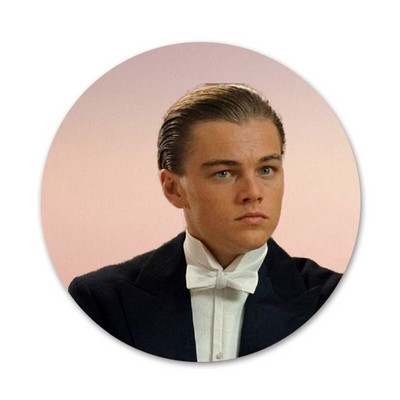 Leonardo DiCaprio značka broš igla dodaci za odjeću ruksak ukras dar 58 mm